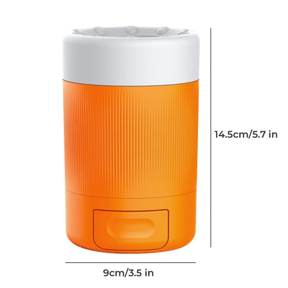 Automatic Dog Paw Cleaner Cup | Portable Mud Remover & Gentle Paw Washing Tool with Soft Silicone Bristles for Small & Medium Dogs