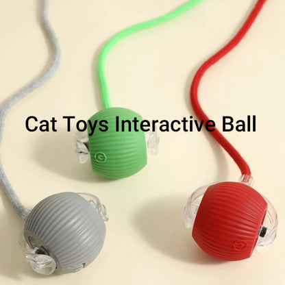 Smart Interactive Cat Ball – Rechargeable Automatic Toy