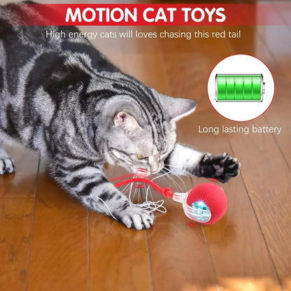 Smart Interactive Cat Ball – Rechargeable Automatic Toy
