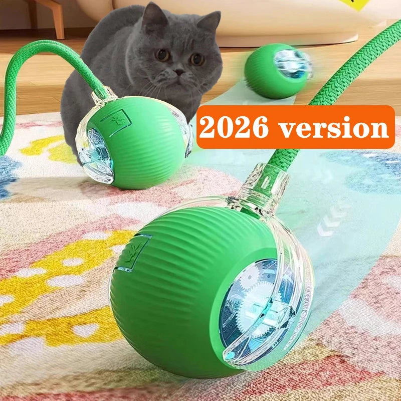 Smart Interactive Cat Ball – Rechargeable Automatic Toy