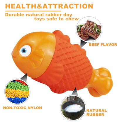 Tough Dog Toys for Aggressive Chewers Large Breeds, Durable Dog Toys to Keep Them Busy, Dog Chew Toys, Indestructible Dog Toys for Large Dogs, Squeaky Dog Toys, Super Chewer Dog Pool Toys